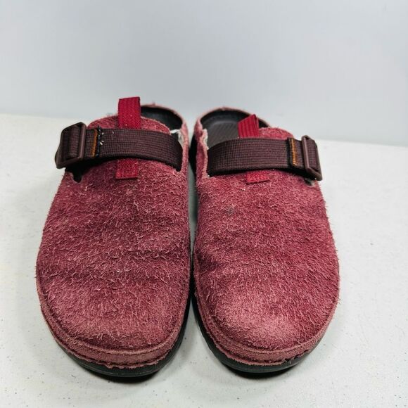 Chaco Shoes Womens Sz 10 Wool Blend Urban Outdoors Peasant Mules Clogs Lagenlook - Picture 3 of 8